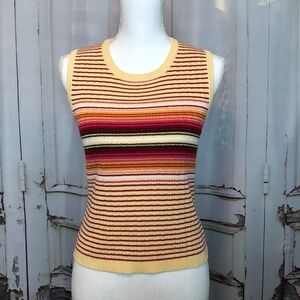 Vintage Union Bay Knit Sleeveless Top - Size M